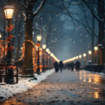 snowfall christmas peace